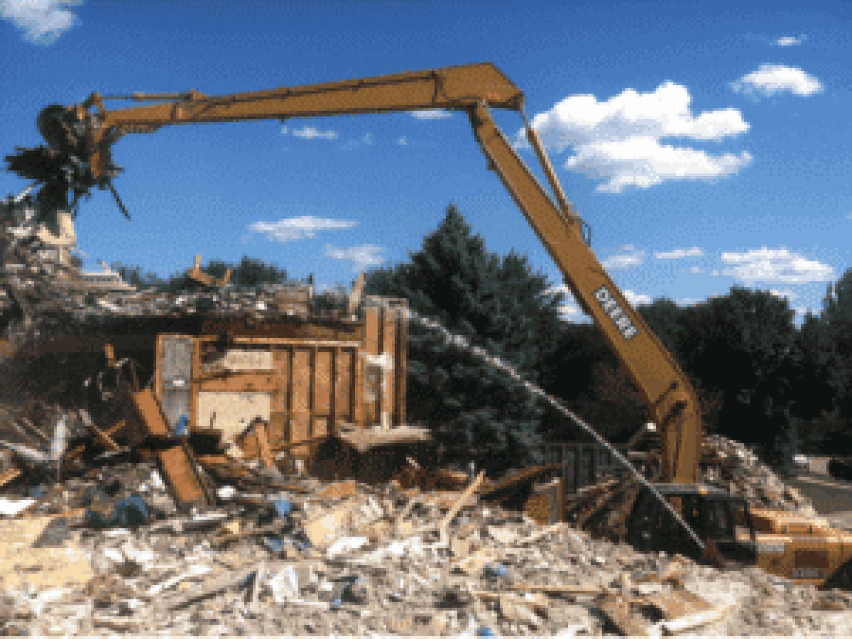 Glander Demolition of a Residential Lot